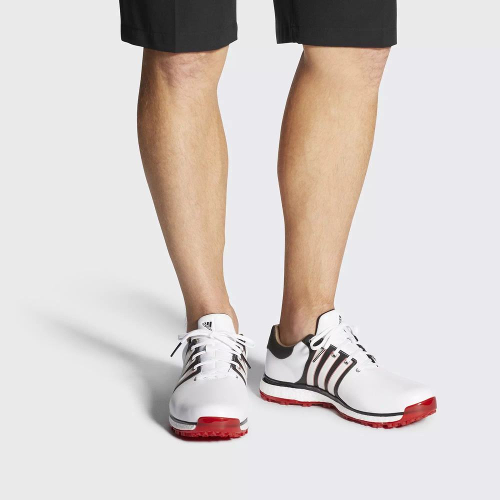 Adidas Tour360 XT-SL Wide Tenis De Golf Blancos Para Hombre (MX-43144)